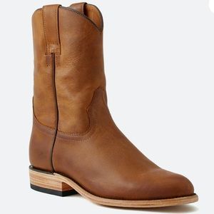 Rhodes Roper boot in tobacco